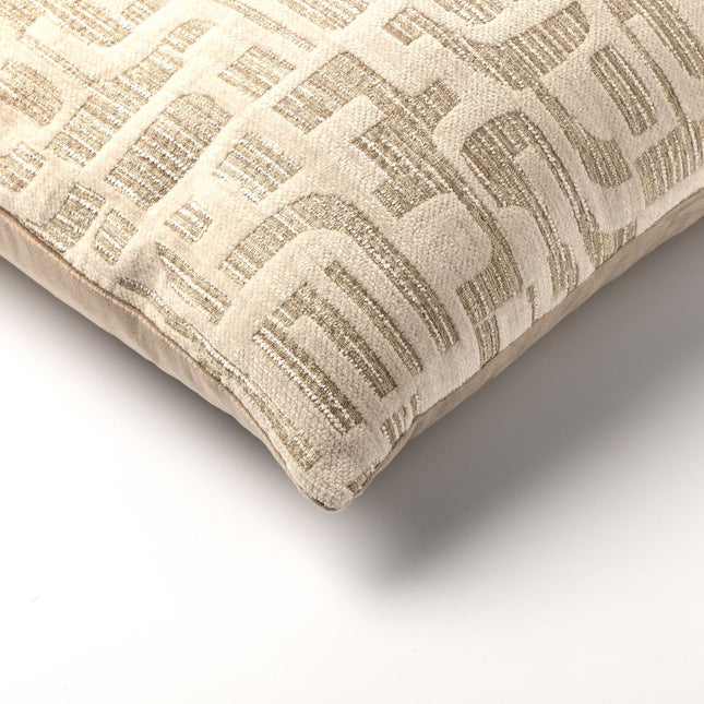 Dutch Decor Sierkussen Fabia - 45x45cm - Sesame