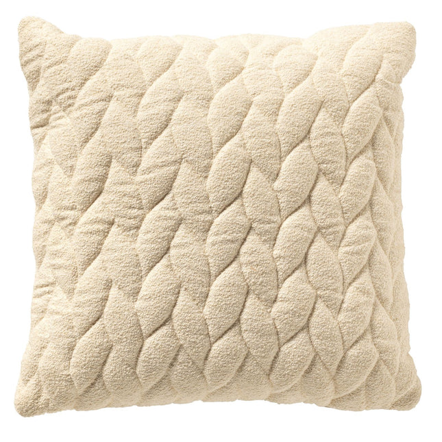 Dutch Decor Sierkussen Maddy - 45x45cm - Whisper White