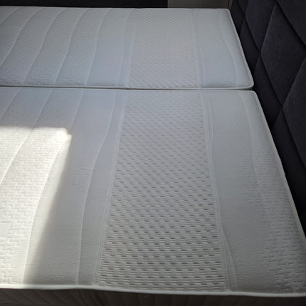 Beddelicious BM200 matrassen, medium en stevig, incl. extra soepele schouderzone!  showmodellen