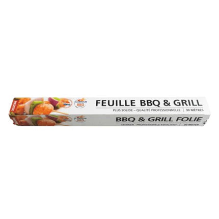 BBQ & Grill Aluminium Folie 44cm x 30m extra dik (21 my)