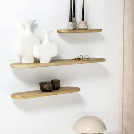BY-BOO wandplank Tre 3 - 100x23cm - natural