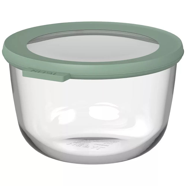 Mepal Cirqula Glazen Multikom Rond 3000 ML - Nordic Sage