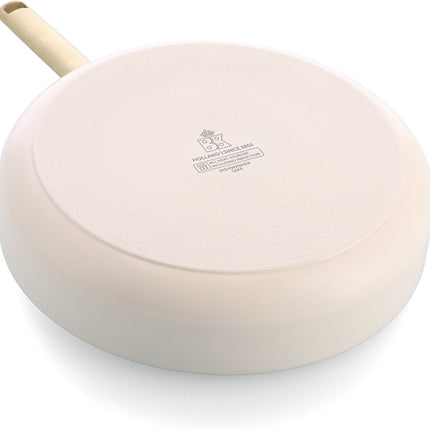 BK Sublime Hapjespan met Deksel 28 cm - Cream White