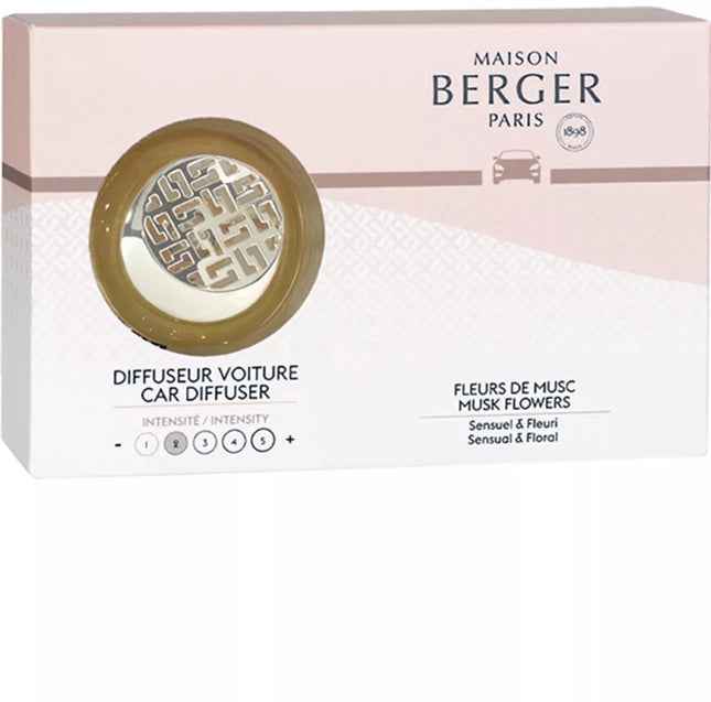 Maison Berger Autoparfumset Senso Musk Flowers