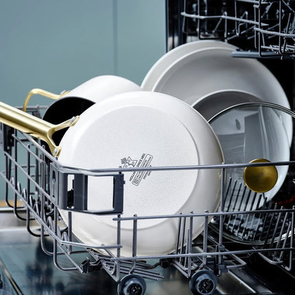 BK Sublime Hapjespan met Deksel 28 cm - Cream White