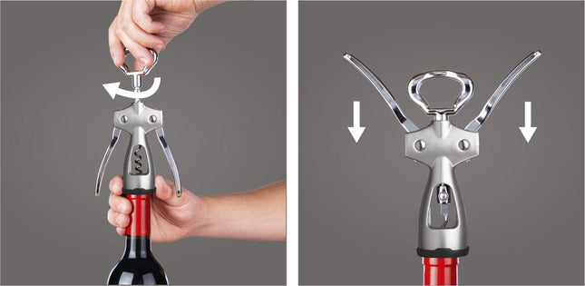 Vacu Vin Corkscrew Silver