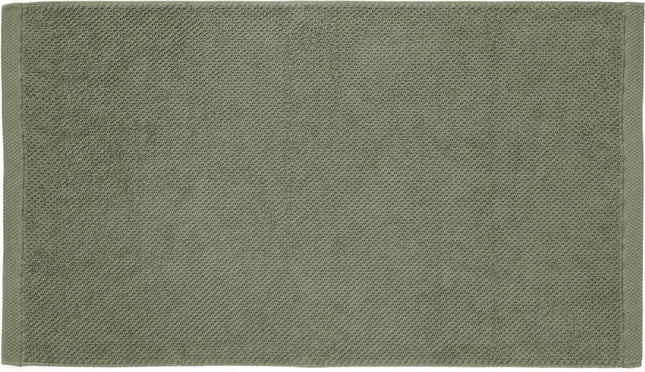 Heckettlane Handdoek Grant kleur army green, 50x100 cm