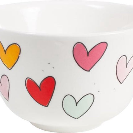 Blond Amsterdam Hearts Kom - 14 cm