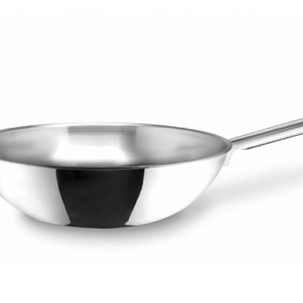 Habonne wok triply met tegengreep robust - 34 cm
