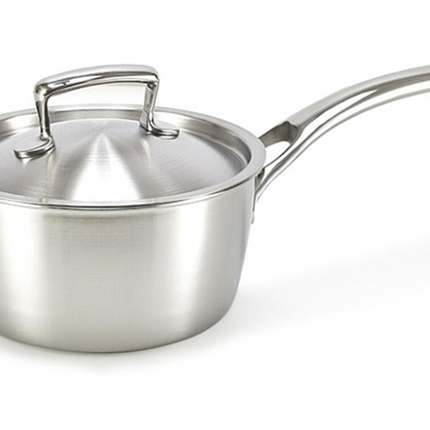 Habonne Steelpan met deksel Queen Triply - 16 cm