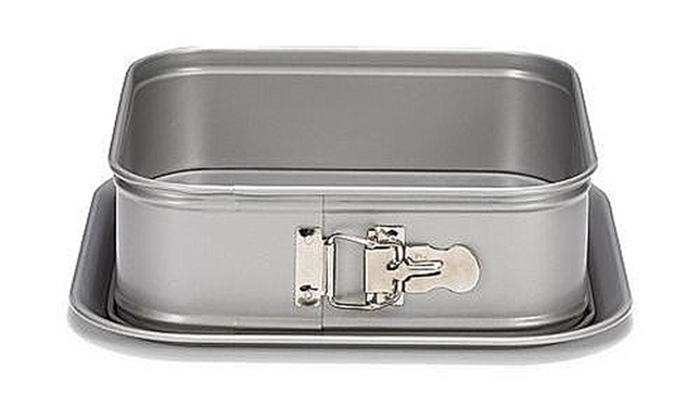 Patisse Silver Top Springvorm Vierkant Antikleef - 24 cm