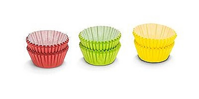 Patisse Pralinevormpjes papier wit - 150 stuks