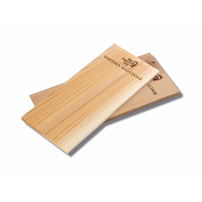 Big Green Egg Red Cedar Grilling Planks - 2 stuks