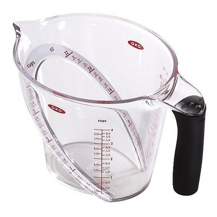 OXO Maatkan, inhoud vanaf boven leesbaar, 1 liter