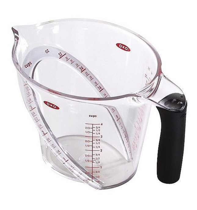 OXO Maatkan, inhoud vanaf boven leesbaar, 1 liter