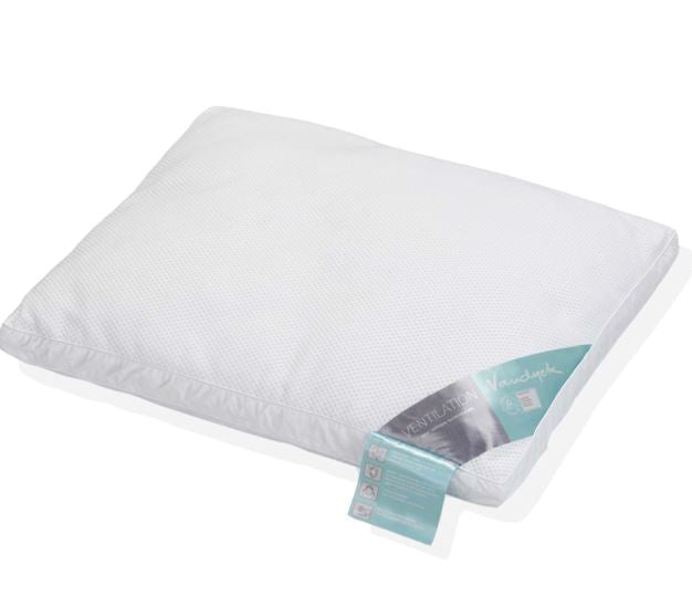 Hoofdkussen Vandyck VENTILATION BSK 2. Maat: 60/70. open cl.fibr
