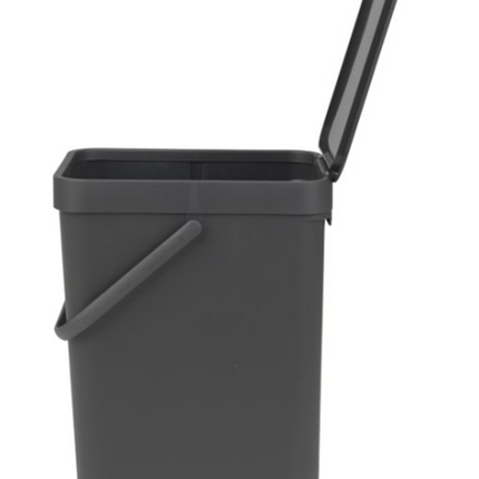Brabantia Sort & Go Prullenbak - 16 liter - Grijs