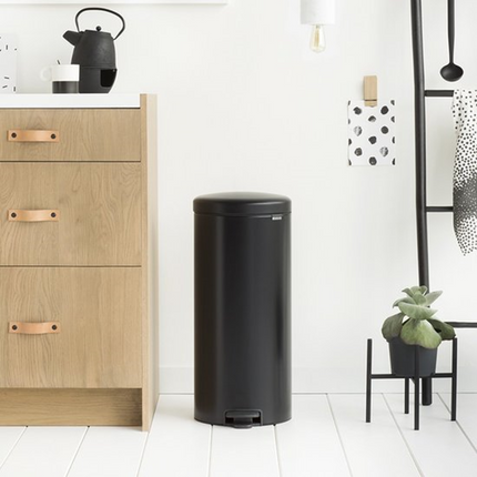 Brabantia newIcon Pedaalemmer - 30 Liter - Matt Black
