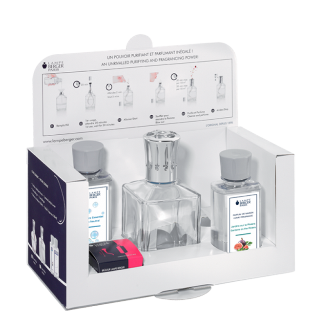Lampe Berger Giftset Essentielle Carrée