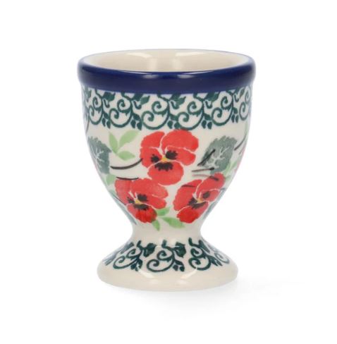 Egg Cup Blue Romance