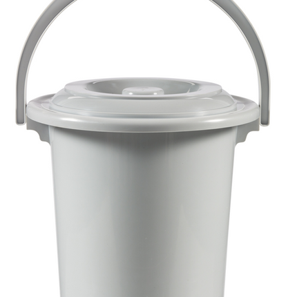 Curver Toiletemmer met deksel - 10 liter - Ø 31cm