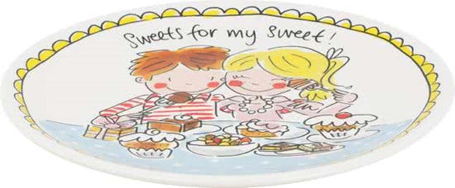 Blond Amsterdam Even Bijkletsen gebaksbord Ø18 cm - love
