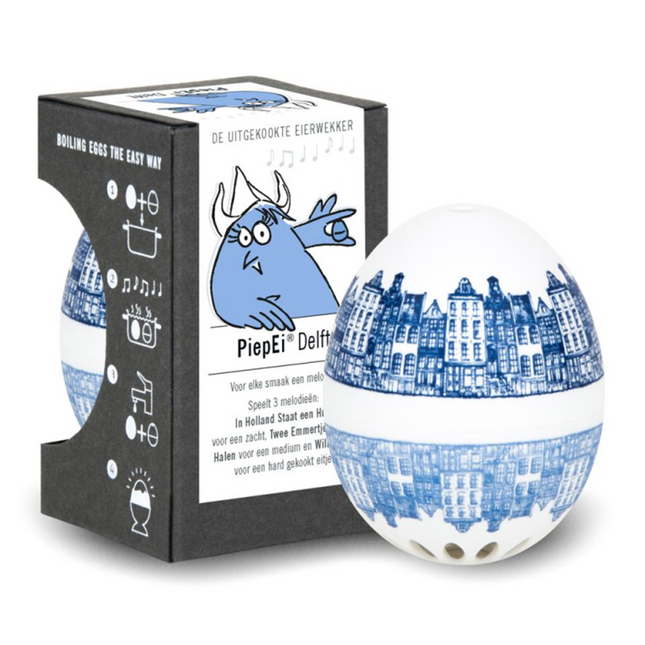 PiepEi Eierwekker Delfter - Delfts blauw