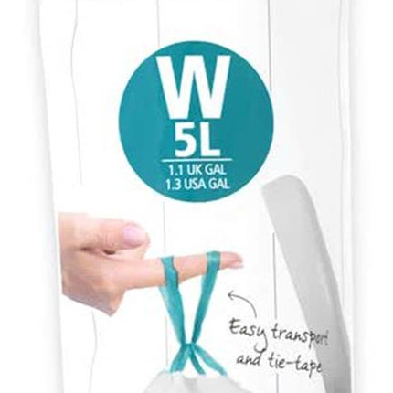 Brabantia PerfectFit Afvalzakken - 5 liter - Code W - 20 stuks