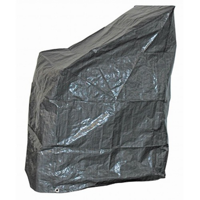 Lesli Beschermhoes voor stapelstoelen - 68x68x120cm - grijs