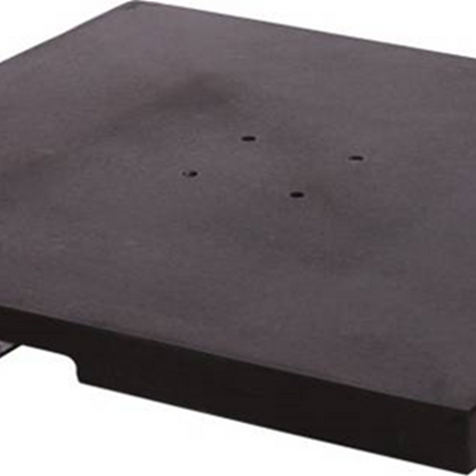 Parasolvoet 90kg voor zweefparasol Kos/Granada/Rhodos, boorgaten 13,5cm diagonaal