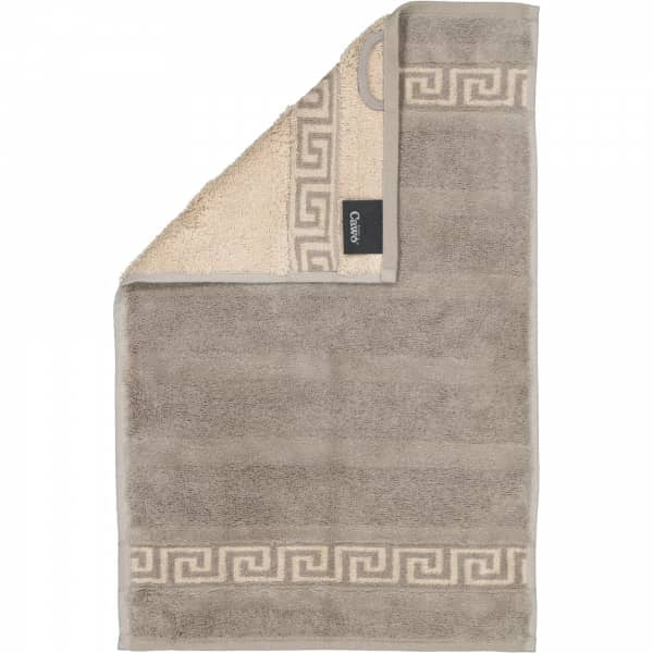 Cawo Gastendoek Noblesse Duo 30x50 cm, taupe