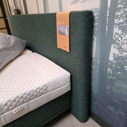 Ledorm, Showmodel Boxspring 4-motorig incl. hoofdbord/sierlijst, geen matrassen!