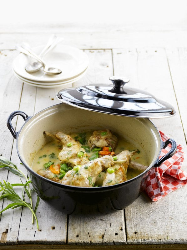 Le Creuset Faitout Braad-/Stoofpan - Ø 28cm - Black Onyx zwart