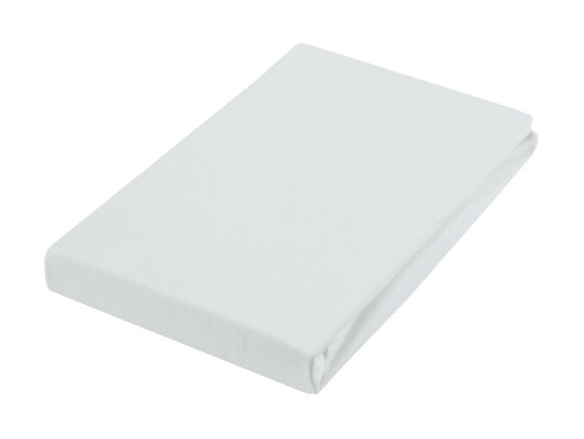 Hoeslaken Beddelicious Jersey (split) Maat: 140-160/200-220 cm, Kleur: Ivory