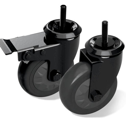 Big Green Egg Casterkit, set van 2 wielen