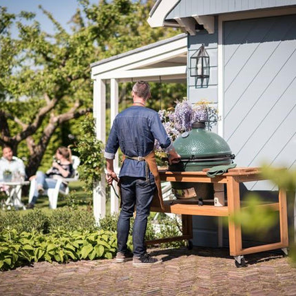 Big Green Egg XLarge Groen – met Onderstel, Zijtafels & Hoes