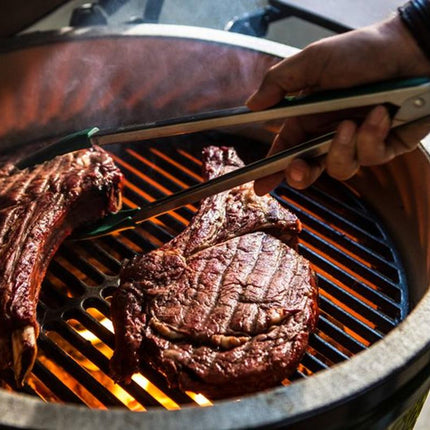 Big Green Egg Large met Integgrated Nest+Handler, zijtafels en hoes