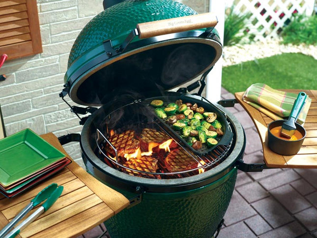Big Green Egg Perforated Half Grid L