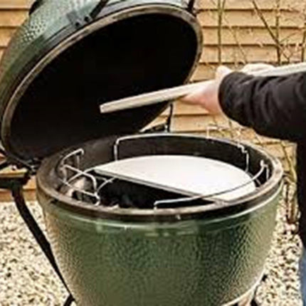 Big Green Egg Half Conveggtor Stone Large