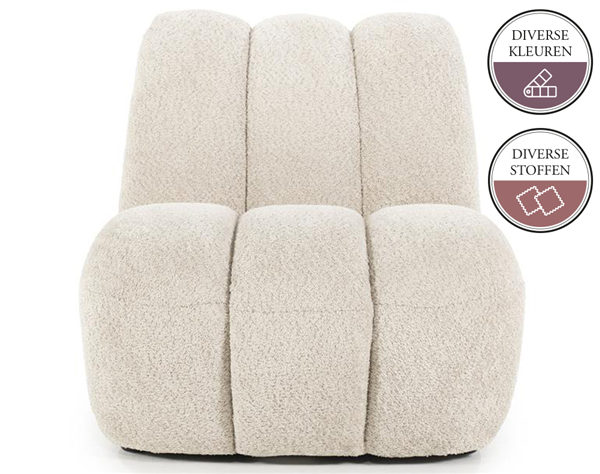 (S) Fauteuil HOLLY in de stof Anthology
