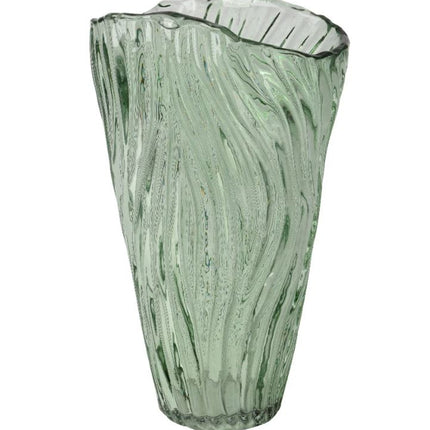 Vaas recycled glas - 22,5x14,5x35cm