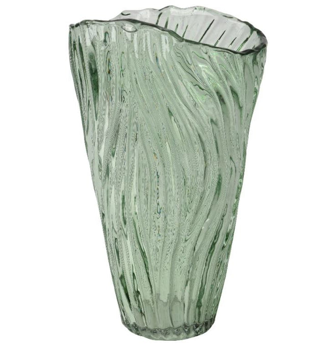 Vaas recycled glas - 22,5x14,5x35cm