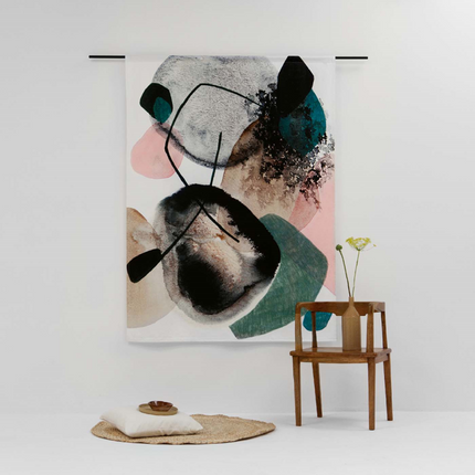 Urban Cotton wandkleed, Splash 145x190 cm