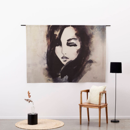 Urban Cotton Wandkleed Her - 110x80cm small, laatste!