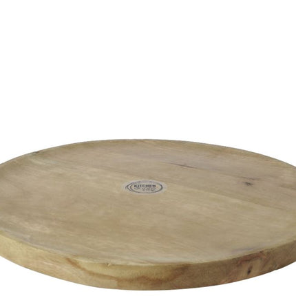 Bord mangohout - Ø45x2cm - naturel
