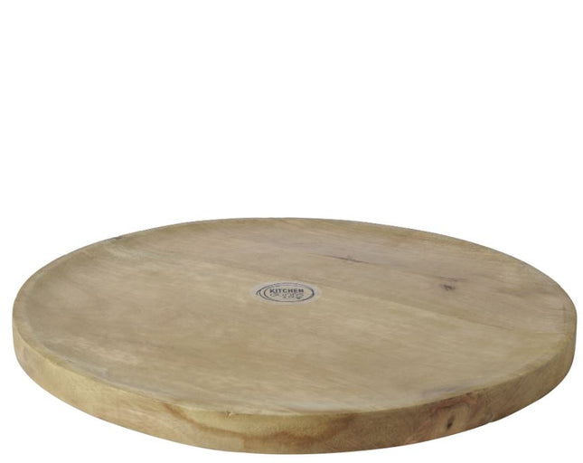 Bord mangohout - Ø45x2cm - naturel