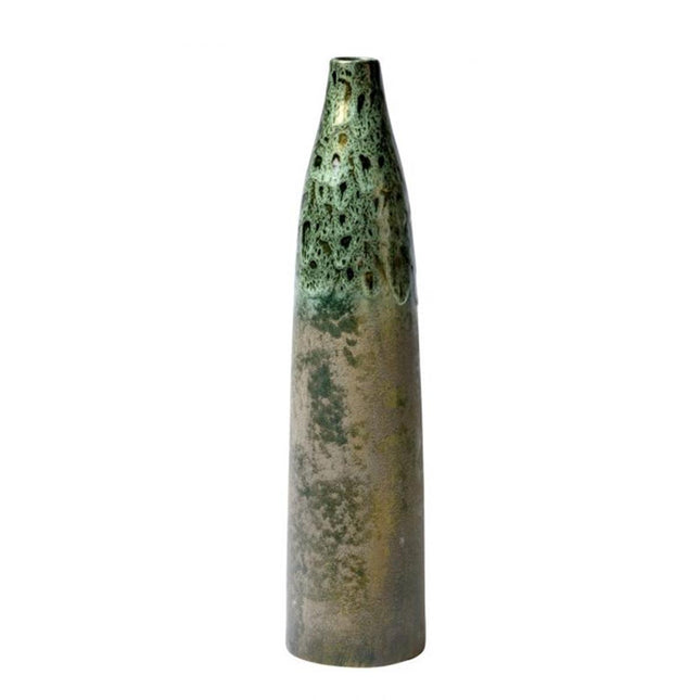Fles Avegno - Ø14xh58,5cm - groen melee