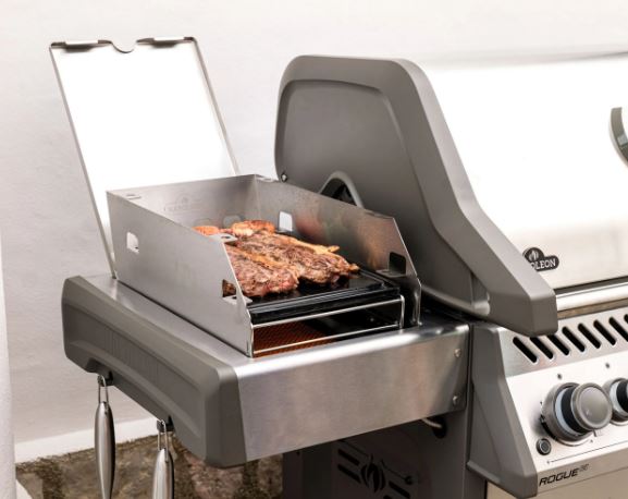 Gietijzeren grillplaat voor de Sizzle Zone groot