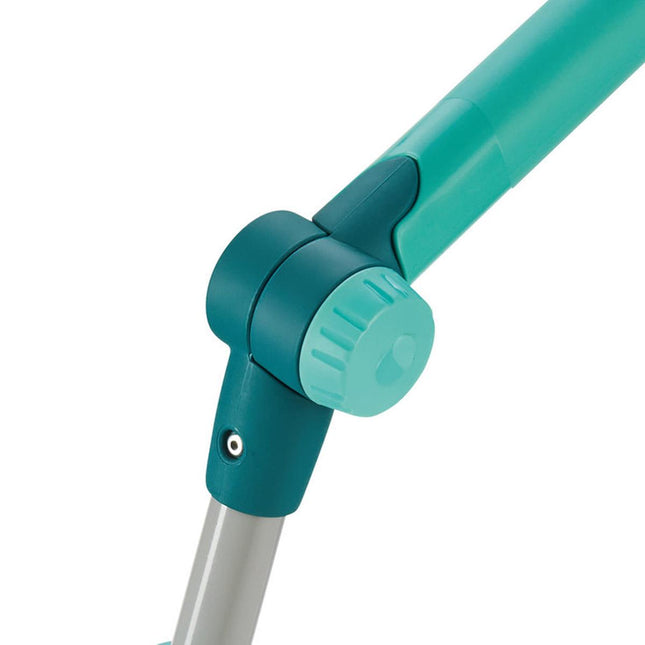 Leifhet raamwisser + borstel 28cm + telescoopsteel click systeem 110-190 cm