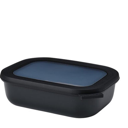 Mepal Multikom Cirqula Rechthoekig 1000 ML - Nordic Black